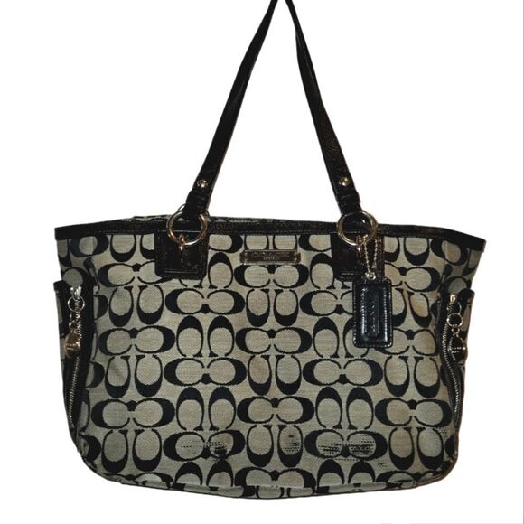 Coach Gallery Signature Zip Tote - Picture 1 of 17